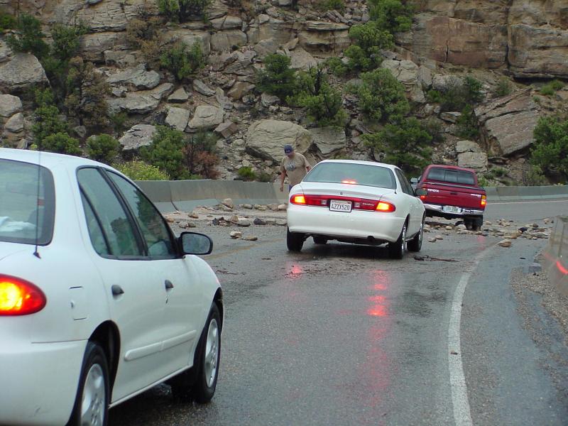 2003 flooding near Mexican Hat, Utah