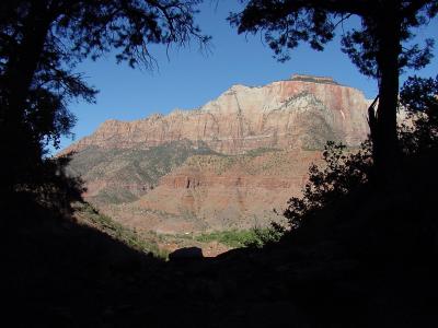 Hiking in Zion National Park.