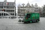 Street sweeper of Brussels