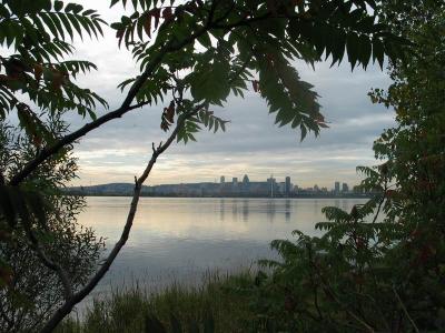 Montreal vue de la rive sud
