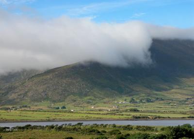 Clouds rolling over hills near Castlequin- Ring of Kerry  (Co. Kerry)