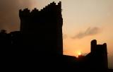 Sun setting over Ross Castle - Killarney National Park (Co. Kerry)