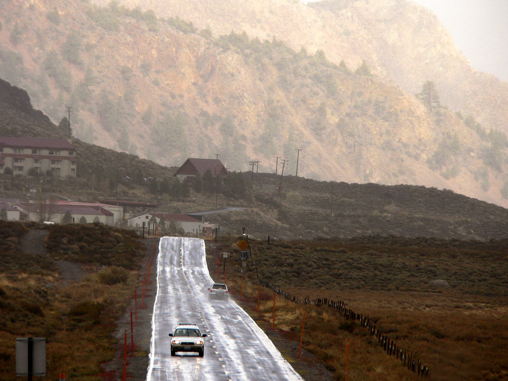 On the Road, Beyond Sonora Pass, California, 2004