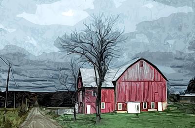 Barn Abstract