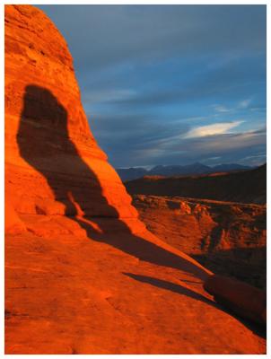 Shadow of Delicate Arch