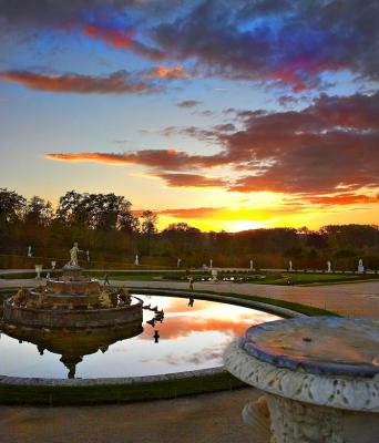Versailles - Sunset in The Gardens