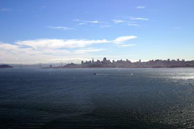 San Francisco from Marin overlook
