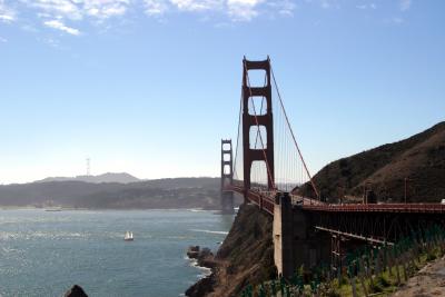 The gorgeous Golden Gate Bridge