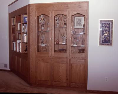 Katchina display cabinet
