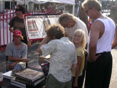 Kuhrts at the book signing