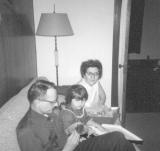 Dad, Kathie and Ma, May 1967