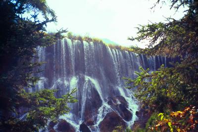 Waterfalls in clusters sr
