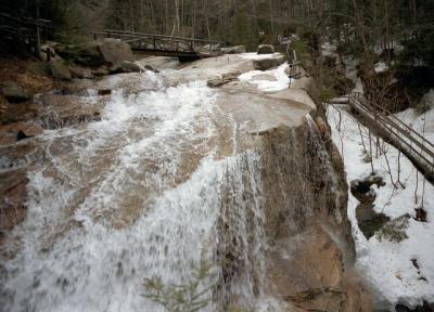 Avalanche falls, New Hampshire