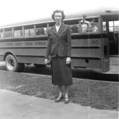 Mrs. Pat Alger - April 8, 1954