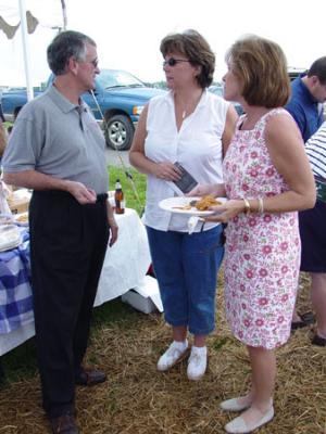 Delegate Tom Rust, Debbie Vigotsky and Ann Rust