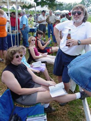 Relaxing between races