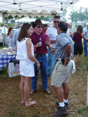Katie, David Beach and Doug