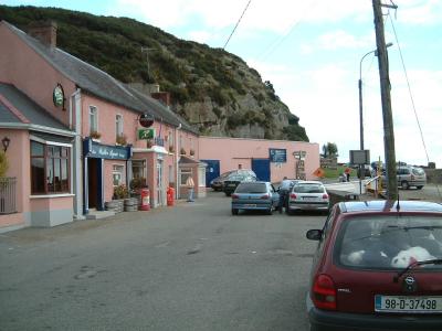This is the little town where the ferry comes over from Passage East