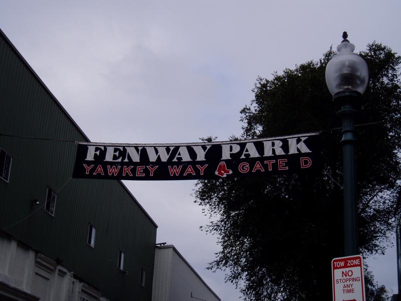 Fenway Park; 10/25/04