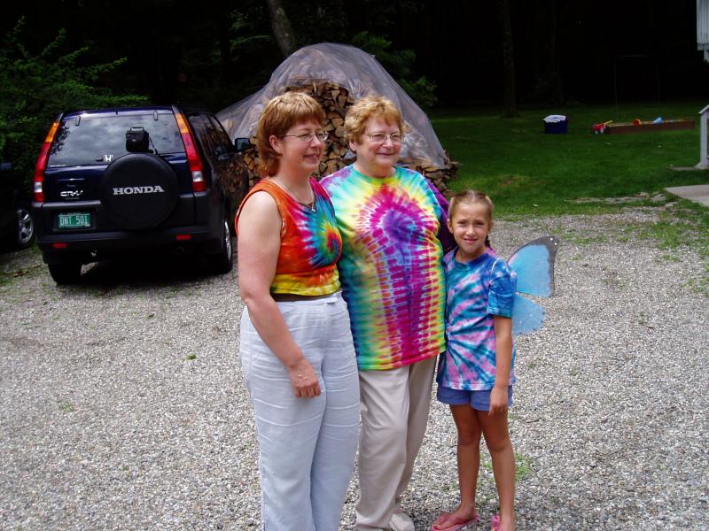 Cathy Janet and Lauren