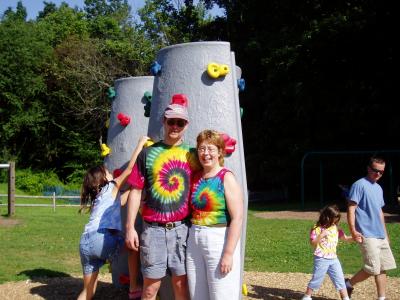 Climbing wall memorial