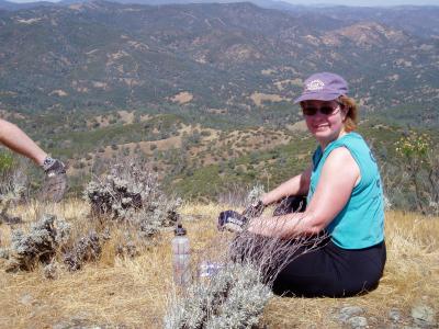 Cathy on Mustang