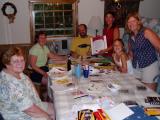 Team Scrapbooking; Janet, Cathy, Rick, Terese, Lauren, & Deb