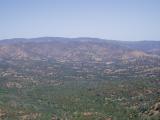 Looking towards highest point in park