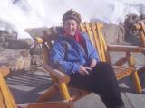 Cathy at hot springs