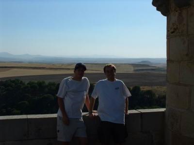 with roommate Kurt in Segovia