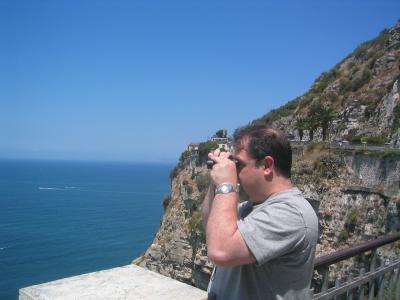 Dad looks at Sorrento.jpg