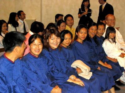 Baptism ceremony
