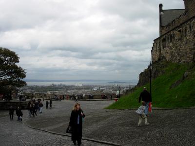 The Firth of Forth, as seen from the castle.