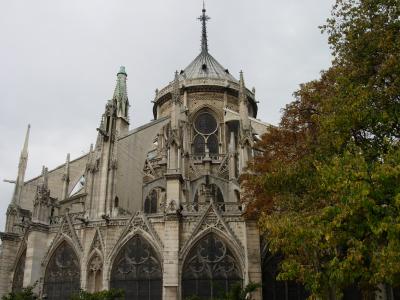 Notre-Dame from the east.