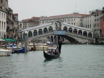 The Rialto, until the 19th century the only bridge over the Grand Canal.