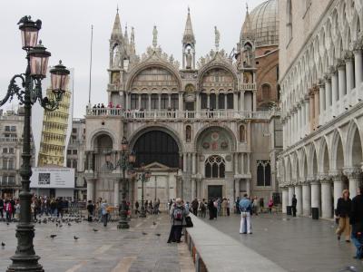 San Marco with the Palazzo Ducale to the right.