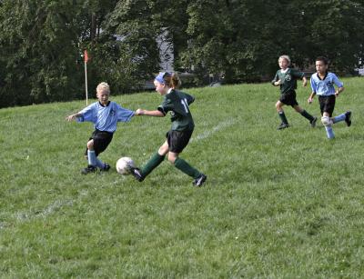 Kicking Cobras Soccer Team -- Fall 2003 -- Game 1