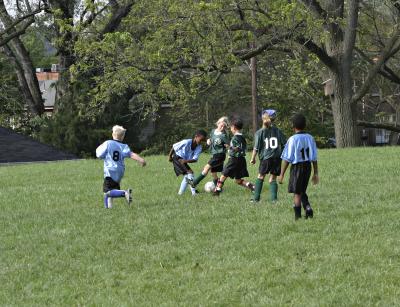 Kicking Cobras Soccer Team -- Fall 2003 -- Game 1