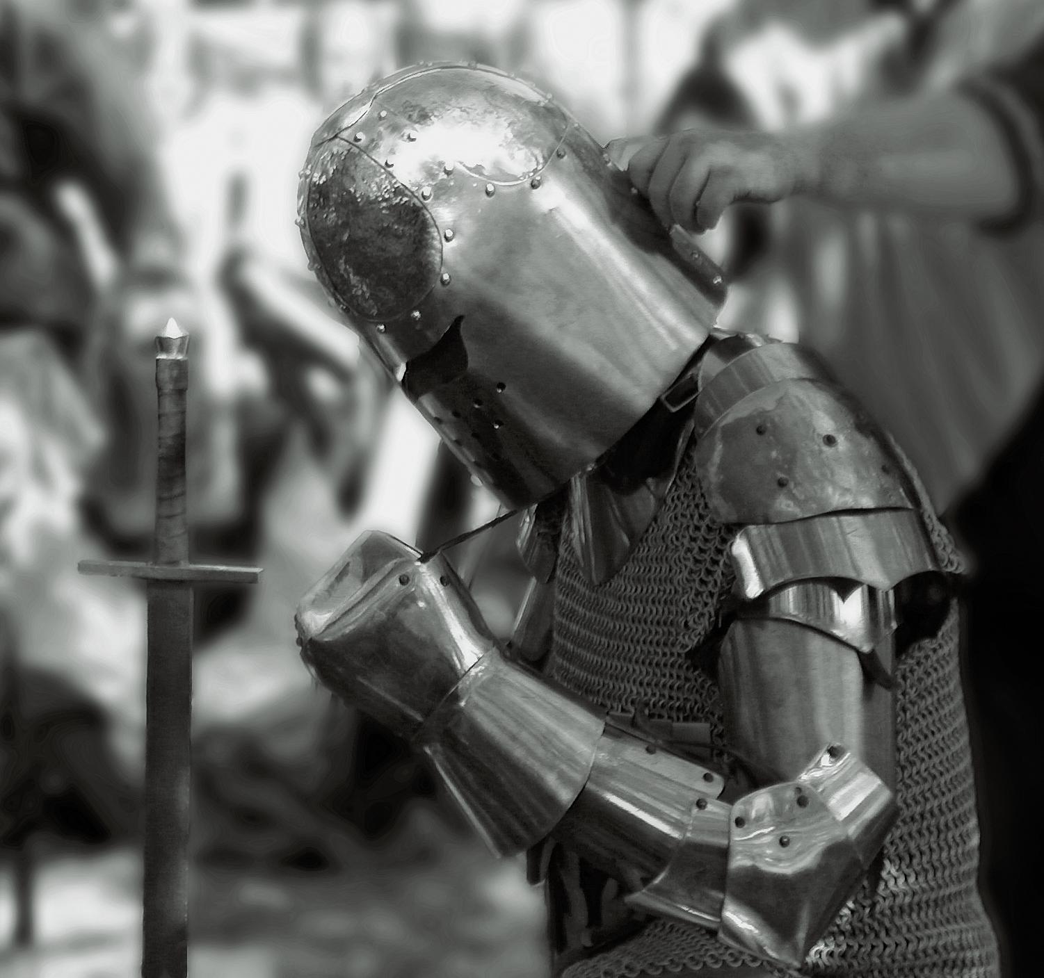 knight and squire, irish fest, 2002