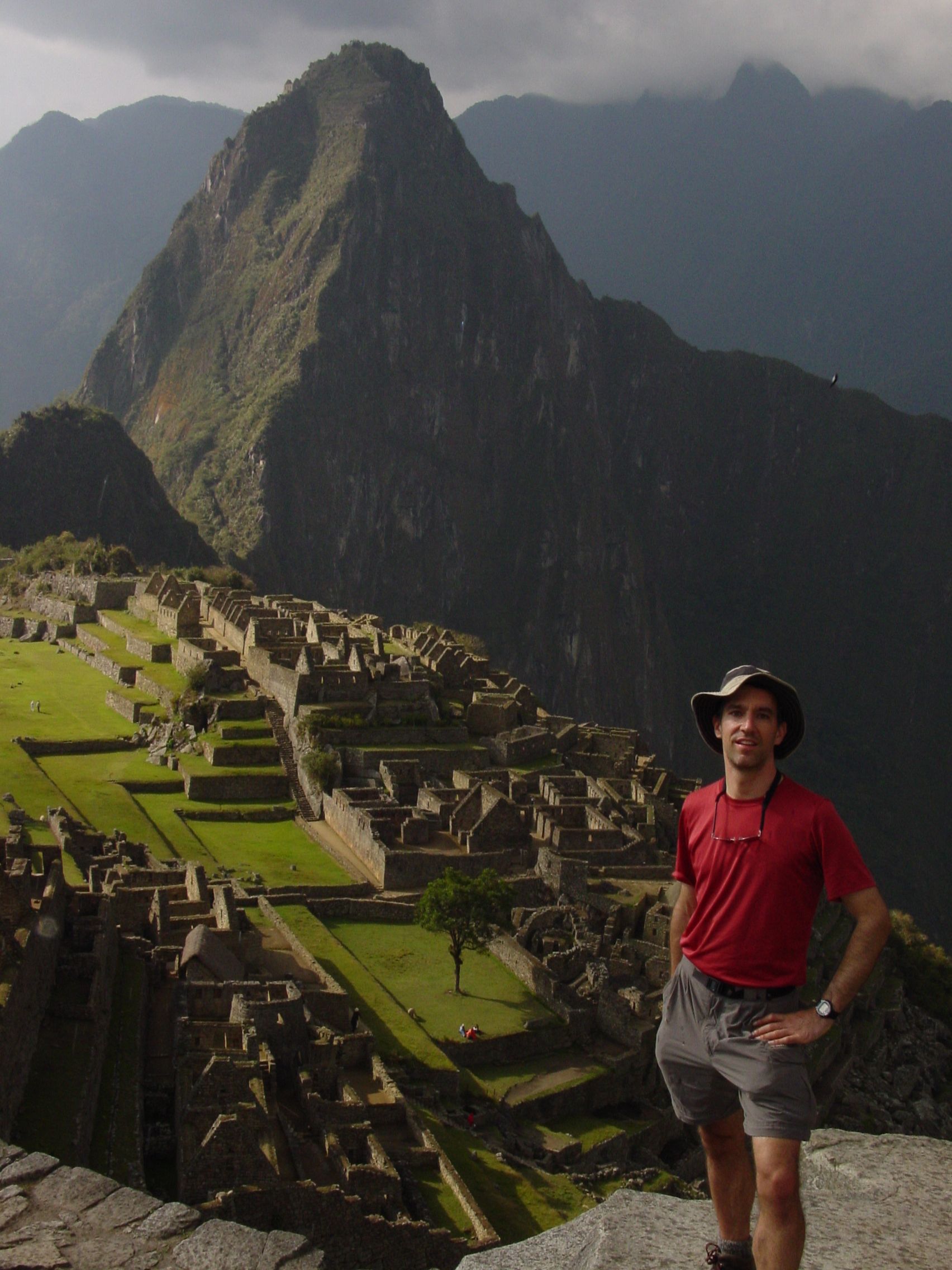 Steve at Machu Picchu