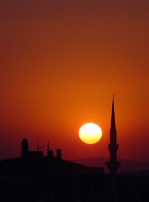 Sunset Camii </b> <br> <font size=1> by Helen Betts</font></p>