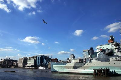 HMS Belfast, looking North East