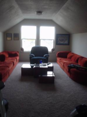 Blue and Orange room