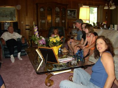 Bruce and the gang at Trev's in Florence