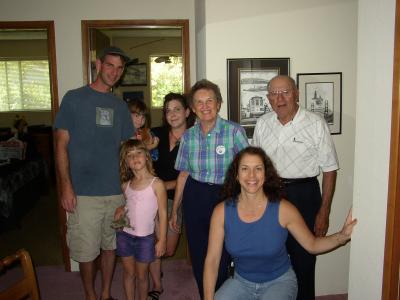 Bruce's gang, Barbara, Kathy, and Trev