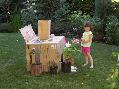 Hannah and her new house