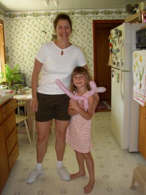 Kathy and Bri in the kitchen