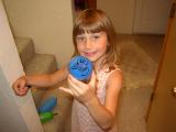 Bri and mr. Balloon-Head