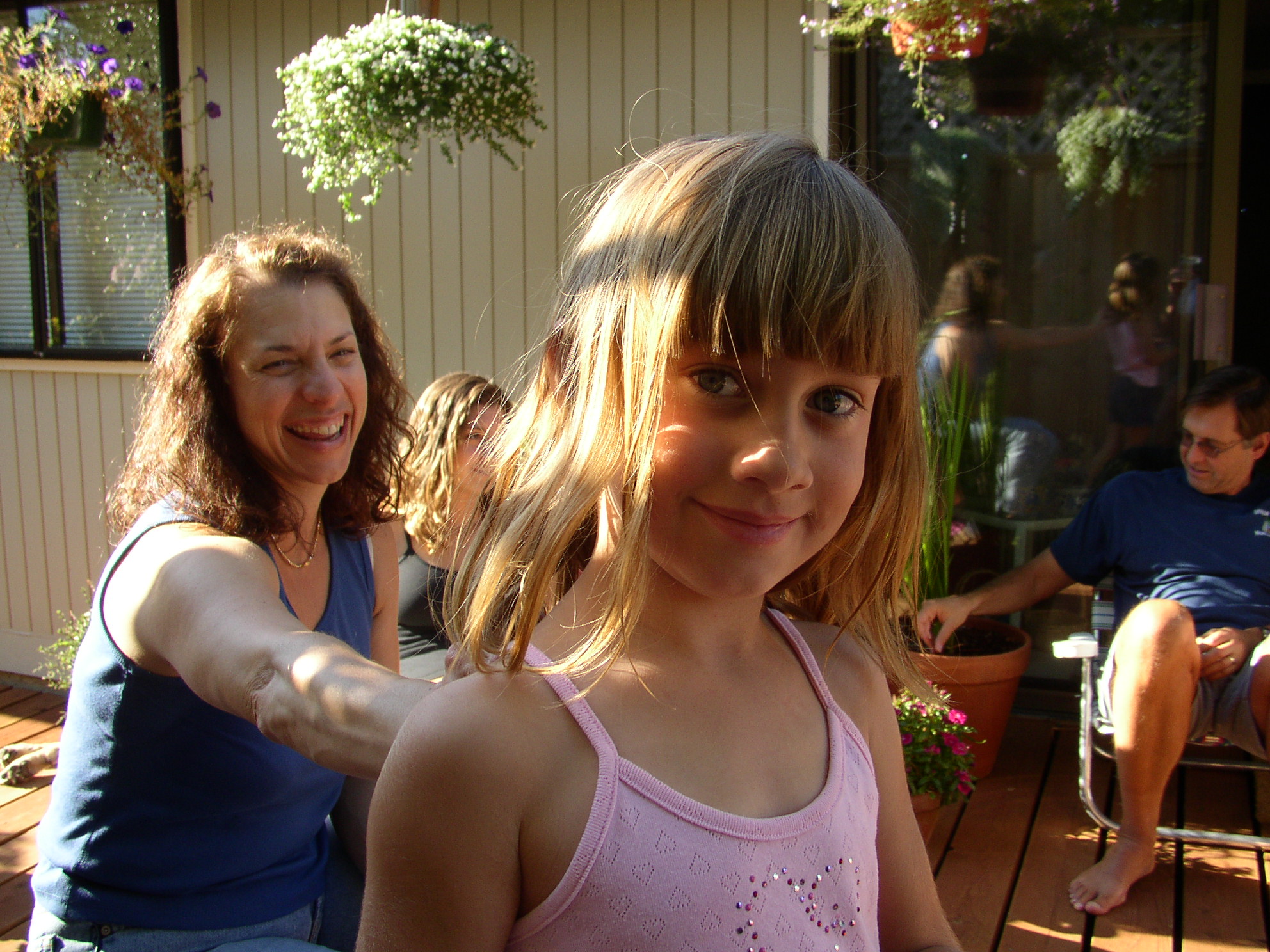 Kathy and Bri at Johnstons