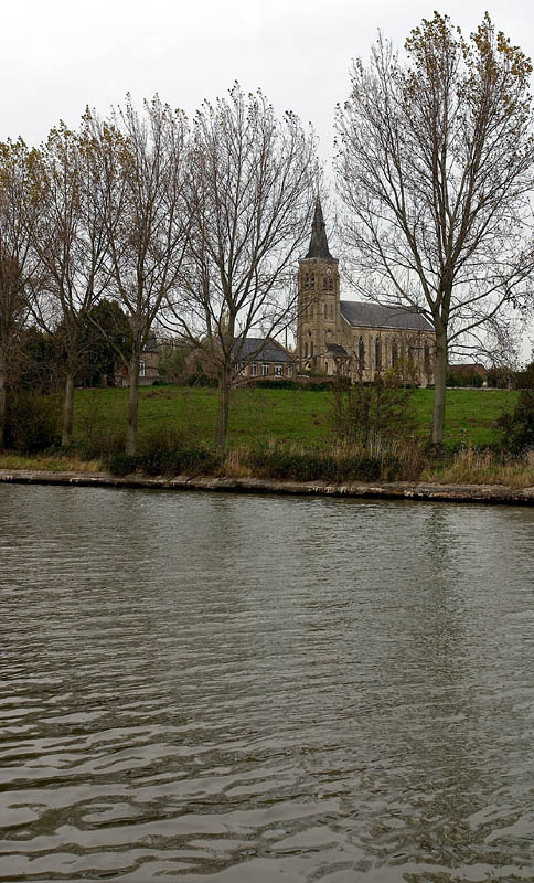 Church on the canal